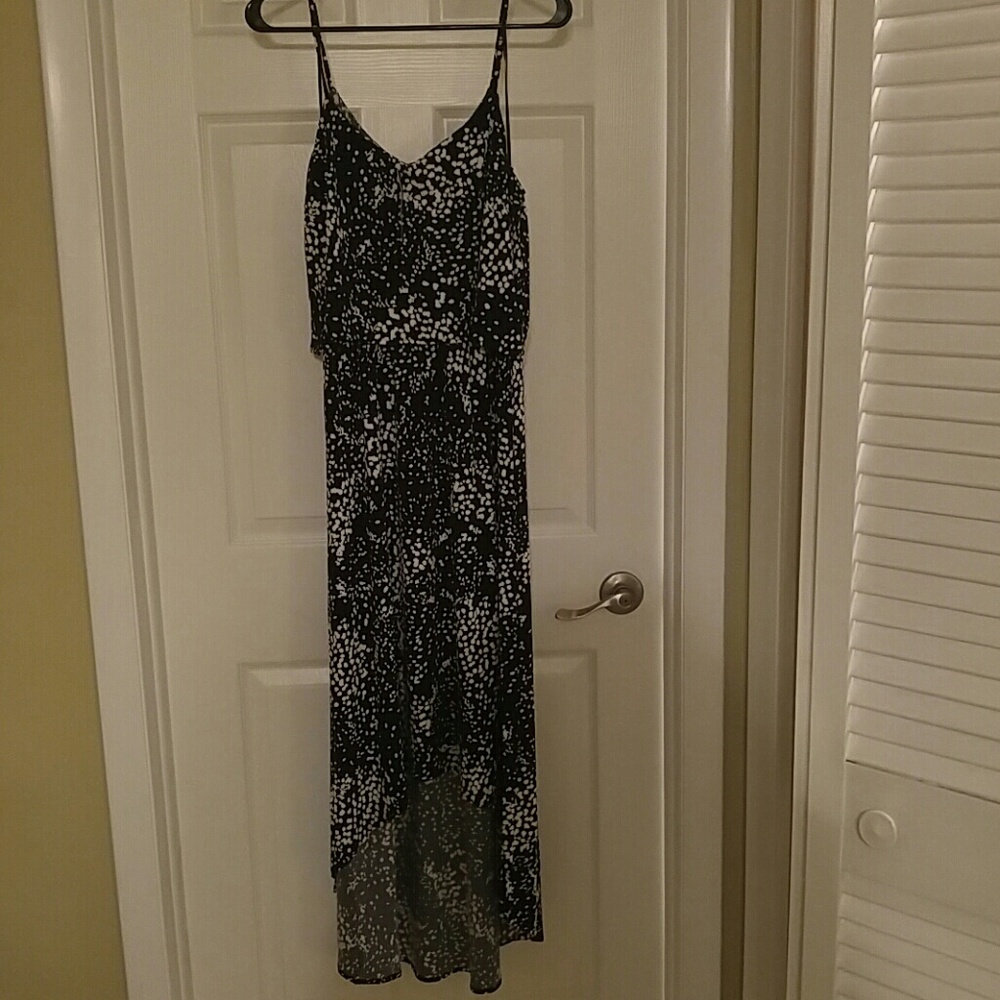 NWT Strappy high low midi dress